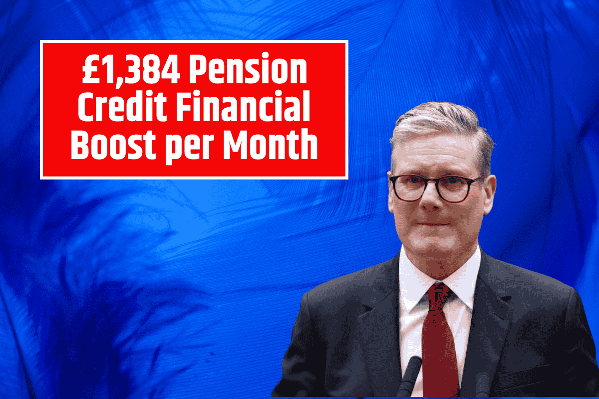 £1,384 Pension Credit Financial Boost per Month