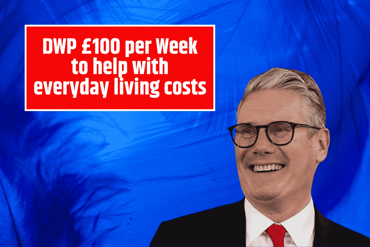 DWP £100 per Week to help with everyday living costs